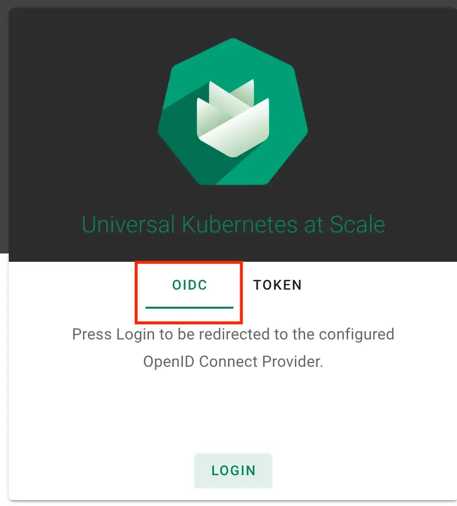 OIDC Integration- Log into Gardener Dashboard